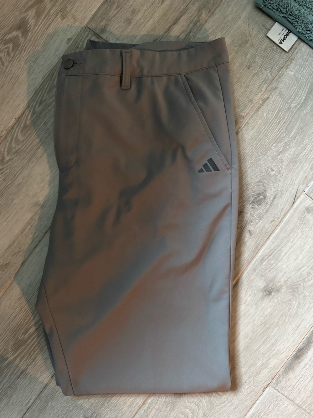 adidas Men's Gray Performance Golf Pants
